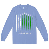 Colony Blue pakistan air force shirt   pakistani flag men women kids t shirt Long Sleeve Tee - SnappyArt