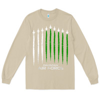 Mushroom pakistan air force shirt   pakistani flag men women kids t shirt Long Sleeve Tee - SnappyArt