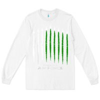 White pakistan air force shirt   pakistani flag men women kids t shirt Long Sleeve Tee - SnappyArt