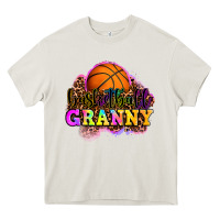 Cream basketball granny Heavy Core Tee - OliviaCreatesArt