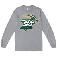 Heather Grey Missouri S&T Miners Long Sleeve Tee - SnappyArt