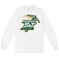White Missouri S&T Miners Long Sleeve Tee - SnappyArt
