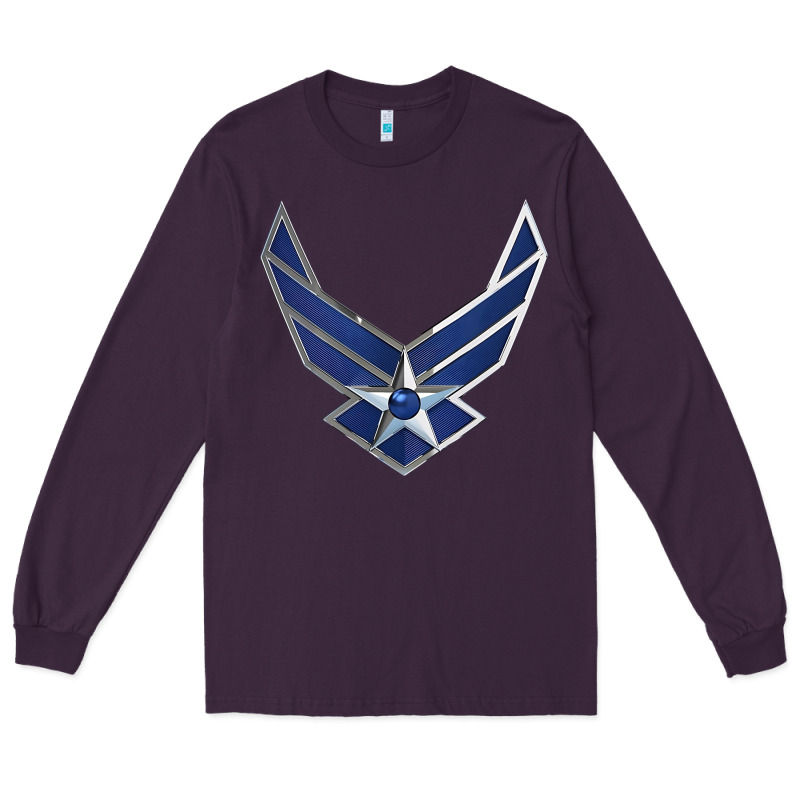 Us Air Force Usaf Long Sleeve Tee by SnappyArt | Teevron