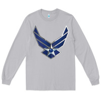 Moon Dust US Air Force USAF Long Sleeve Tee - SnappyArt