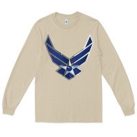 Mushroom US Air Force USAF Long Sleeve Tee - SnappyArt