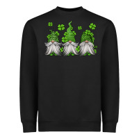Black st patricks gnomes Heavyweight Sweatshirt - Jasminsmagicworld