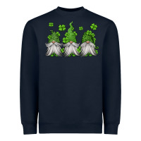 Navy st patricks gnomes Heavyweight Sweatshirt - Jasminsmagicworld