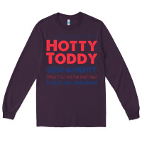 Plum hotty toddy Long Sleeve Tee - SnappyArt