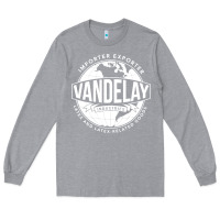 Heather Grey Vandelay Industries Long Sleeve Tee - SnappyArt