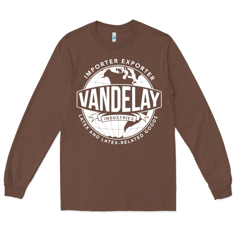 Vandelay Industries Long Sleeve Tee by SnappyArt | Teevron