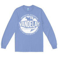 Colony Blue Vandelay Industries Long Sleeve Tee - SnappyArt