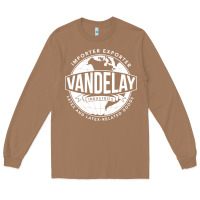 Toasted Coconut Vandelay Industries Long Sleeve Tee - SnappyArt