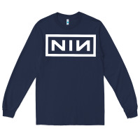 Navy nine inch Long Sleeve Tee - SnappyArt