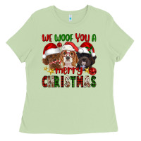 Matcha We Woof You A Merry Christmas Ladies Tee - FaDigitalArtStudio