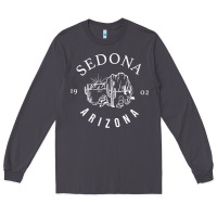 Womens Sedona Arizona T Shirt Sedona Az Vintage Arizona Vacation V Nec Long Sleeve Tee | Teevron