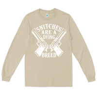 Mushroom Snitches Are A Dying Breed Motorcycle Biker Gun Long Sleeve Tee - SnappyArt