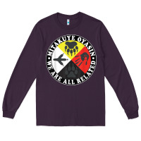 Native American Medicine Wheel, Mitakuye Oyasin T Shirt Long Sleeve Tee | Teevron