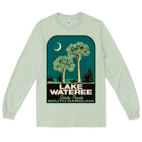 Matcha Trending Lake Wateree State Park Sc Vintage Travel Long Sleeve Tee - SnappyArt