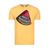 Vintage Mustard sweet summer watermelon 1 Vintage Tee - BundleAndBundleShop