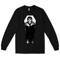 Black the crimson ghost Long Sleeve Tee - SnappyArt