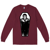 Burgundy the crimson ghost Long Sleeve Tee - SnappyArt