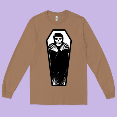 The Crimson Ghost Long Sleeve Tee Designed By Snappyart