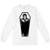 White the crimson ghost Long Sleeve Tee - SnappyArt