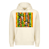 Sandshell st patricks cow and shamrock with cowhide Premium Hoodie - Artiststas