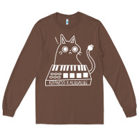 Chestnut The KIFFNESS X ALUGALUG white cat Classic Long Sleeve Tee - SnappyArt