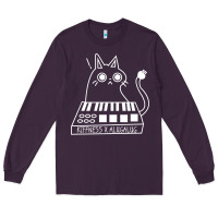Plum The KIFFNESS X ALUGALUG white cat Classic Long Sleeve Tee - SnappyArt