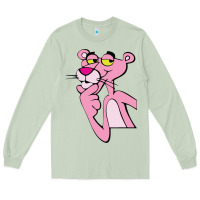 Matcha pink panther Long Sleeve Tee - SnappyArt