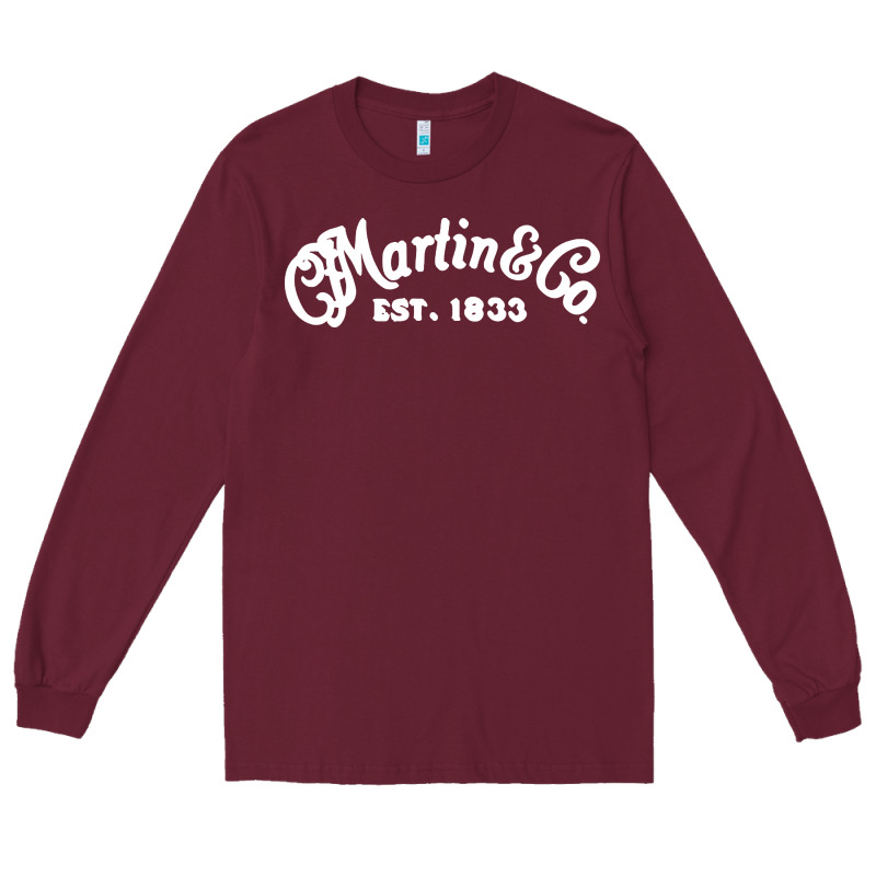 Martin Est 1983 Long Sleeve Tee by SnappyArt | Teevron