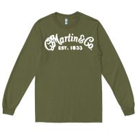 Army Green martin est 1983 Long Sleeve Tee - SnappyArt
