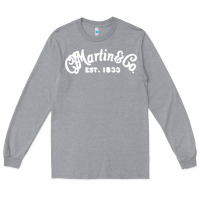 Heather Grey martin est 1983 Long Sleeve Tee - SnappyArt