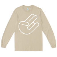 Mushroom shocker hand Long Sleeve Tee - SnappyArt