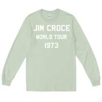 Matcha Jim Croce World Tour 1973 Long Sleeve Tee - SnappyArt
