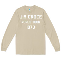 Mushroom Jim Croce World Tour 1973 Long Sleeve Tee - SnappyArt