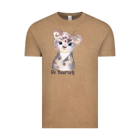 Vintage Coffee tiger cute animals Vintage Tee - RanaPortraitStore