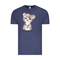 Vintage Denim tiger cute animals Vintage Tee - RanaPortraitStore
