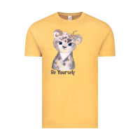 Vintage Mustard tiger cute animals Vintage Tee - RanaPortraitStore