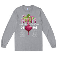 Heather Grey The Beets Killer Tofu World Tour for friend Long Sleeve Tee - SnappyArt