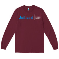 Burgundy juilliard school dance drama music Long Sleeve Tee - FloraArt