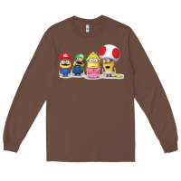 Chestnut Super Minion Bros Long Sleeve Tee - FloraArt