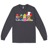 Smoke Super Minion Bros Long Sleeve Tee - FloraArt