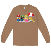 Toasted Coconut Super Minion Bros Long Sleeve Tee - FloraArt