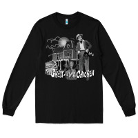 Black the ghost and mr chicken green Long Sleeve Tee - FloraArt