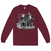 Burgundy the ghost and mr chicken green Long Sleeve Tee - FloraArt