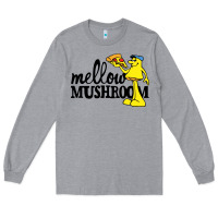 Heather Grey mellow mushroom restaurant Long Sleeve Tee - FloraArt