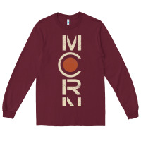 Burgundy Vintage MCRN Uniform Long Sleeve Tee - FloraArt