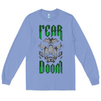 Colony Blue Fear Doom Long Sleeve Tee - FloraArt